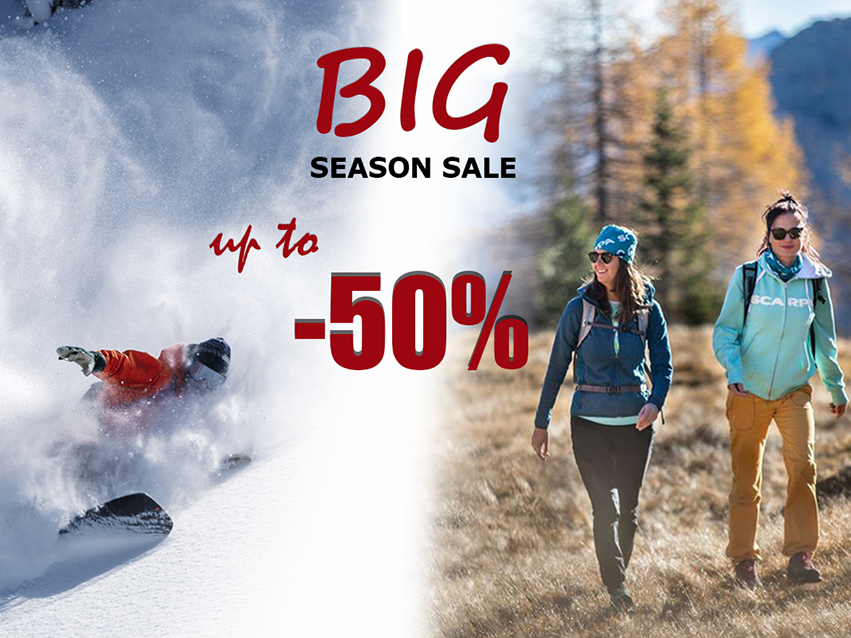 Big season sale at Basecamp Shop!