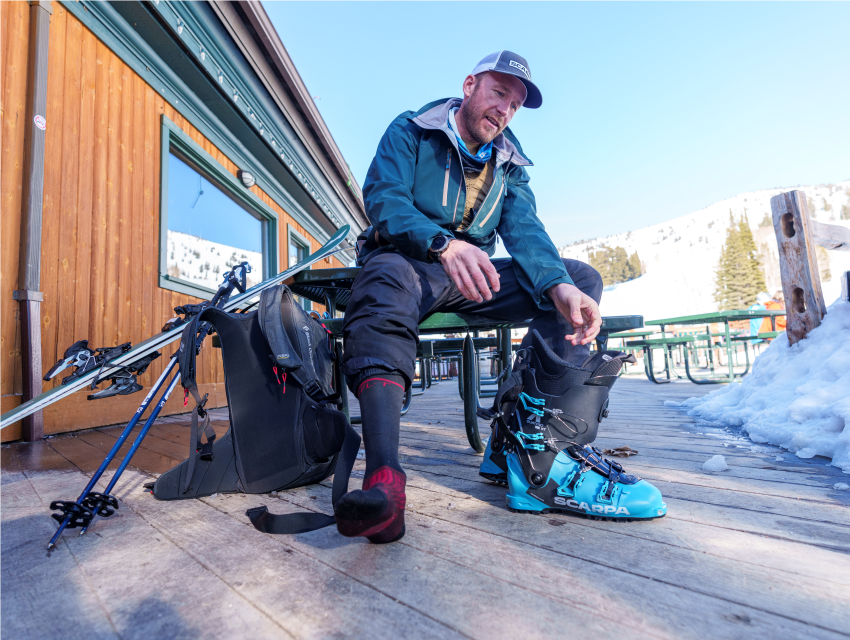 4-QUATTRO – new hybrid boot for alpine skiing and mountaineering from Scarpa