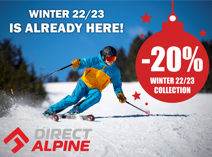 Winter 22/23 Collection from Direct Alpine now with -20% OFF