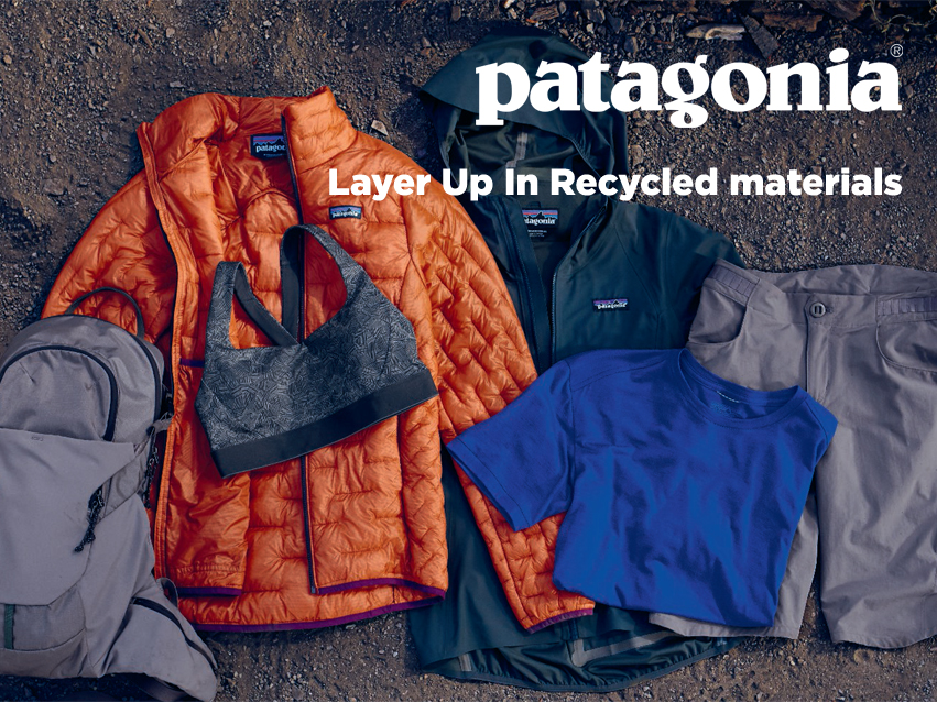 Облечете се от рециклирани материали с Patagonia